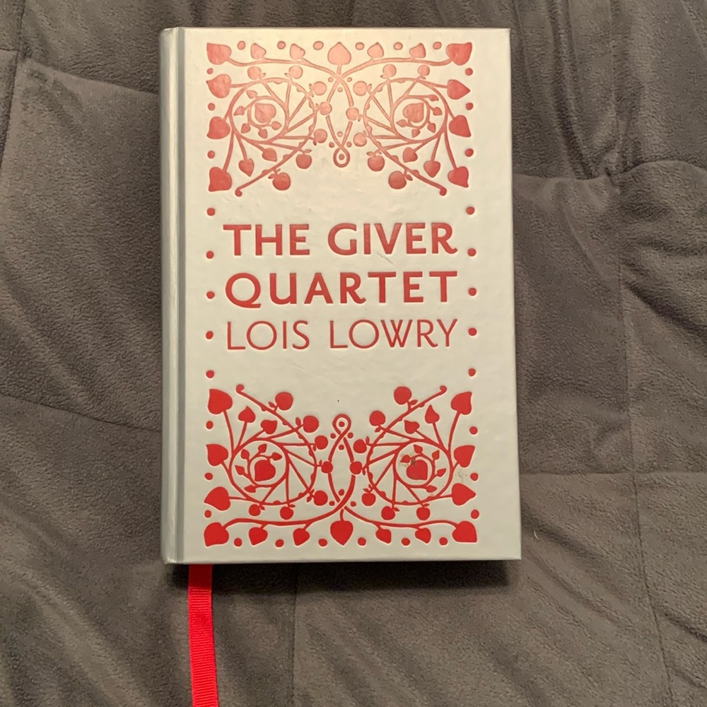 “The Giver” quartet by Lois Lowry hardback